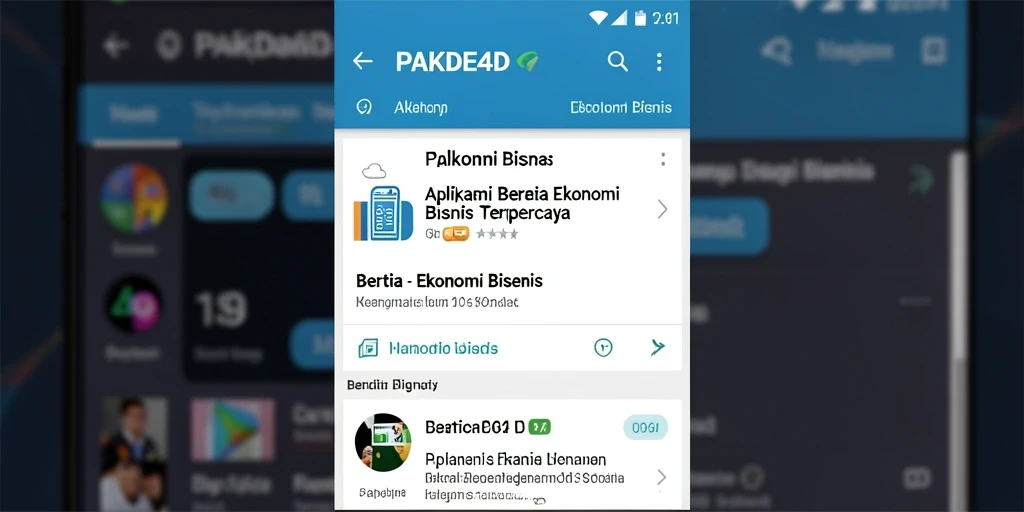 Tampilan antarmuka PAKDE4D yang modern dan informatif.